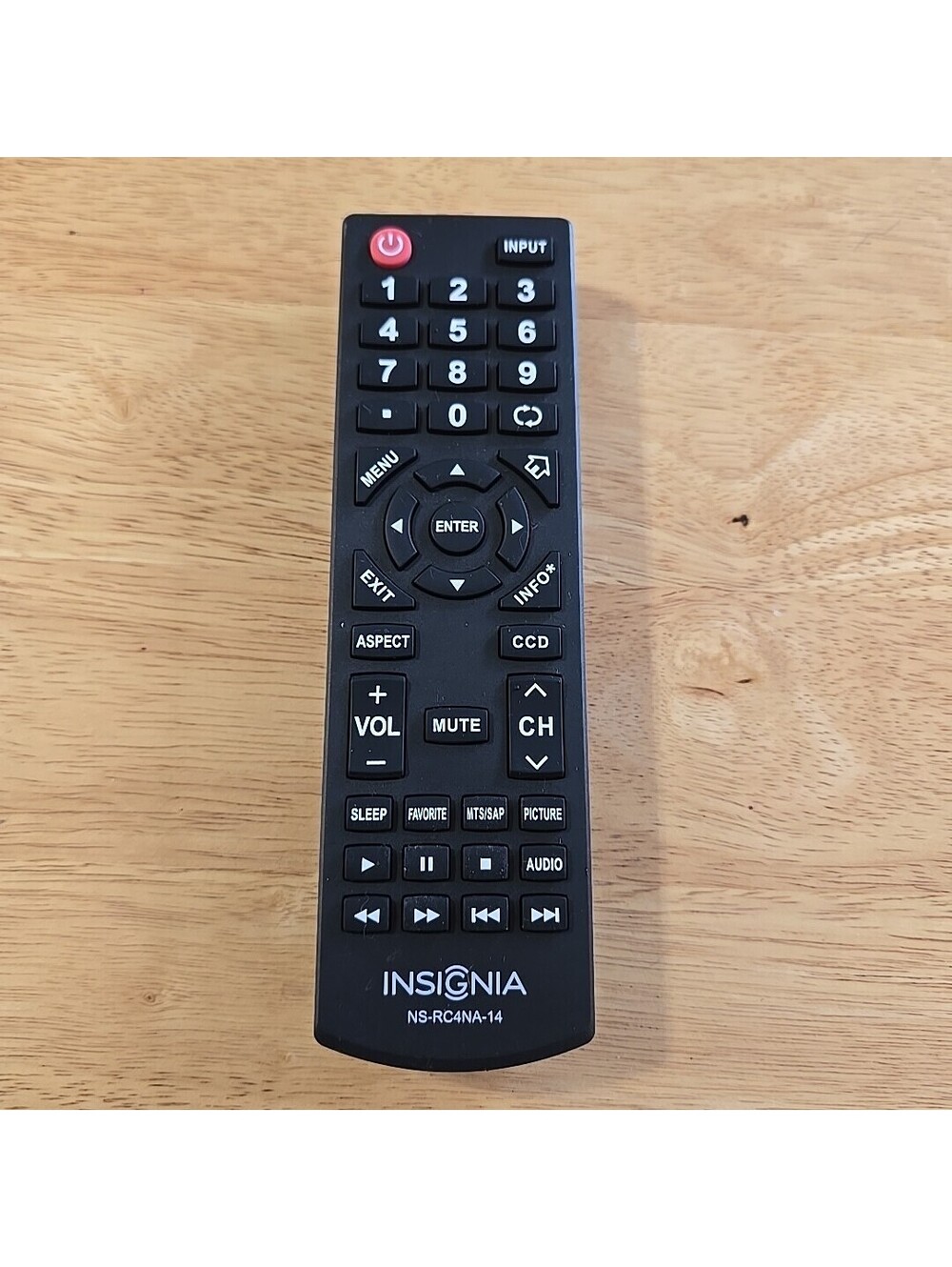 INSIGNIA NS-RC4NA-14 REMOTE CONTROL for NS48D510NA15 NS-50E440NA14 NS-65D550NA15